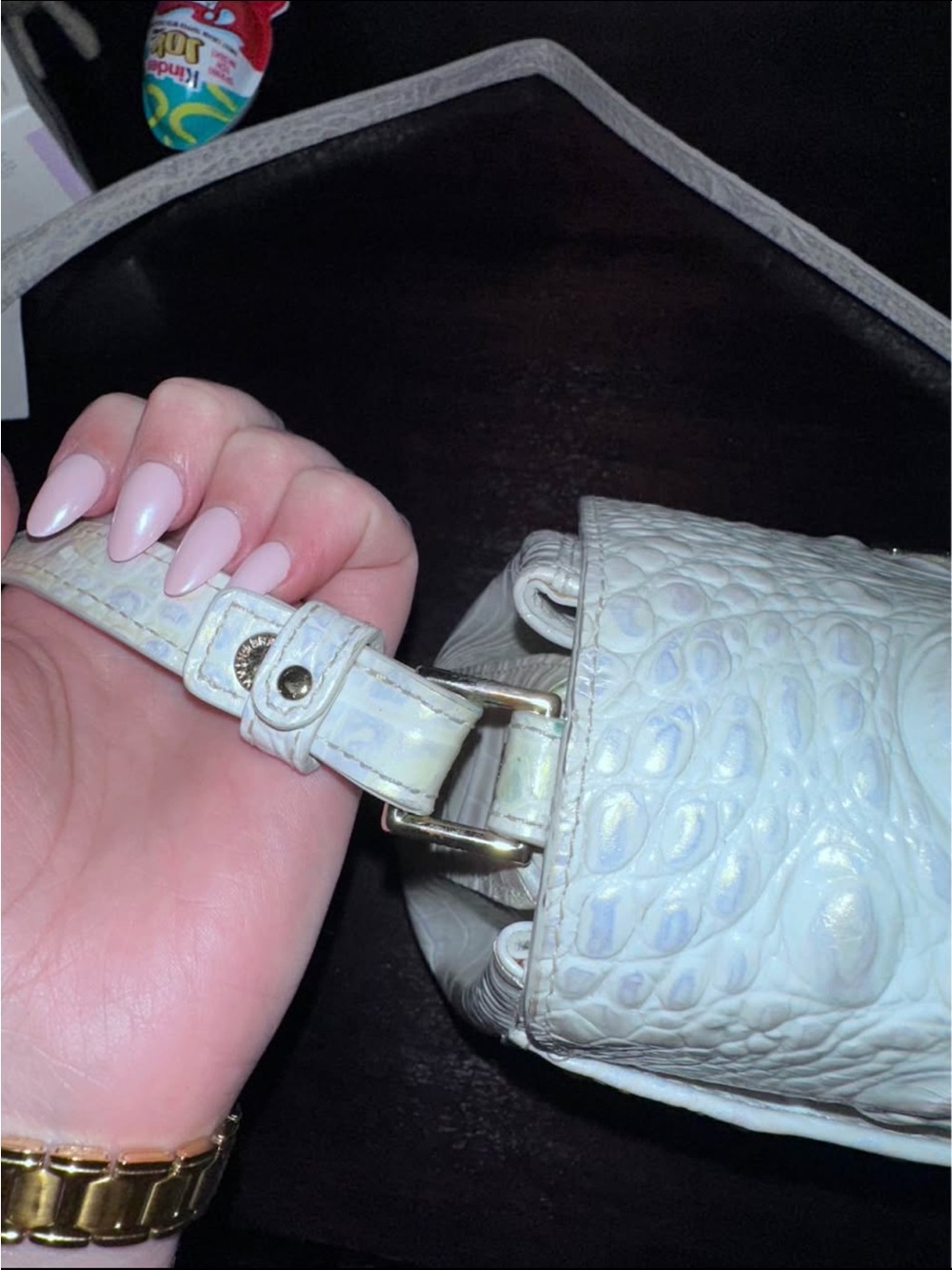 Brahmin Margo White Crossbody Bag - Picture 4 of 6
